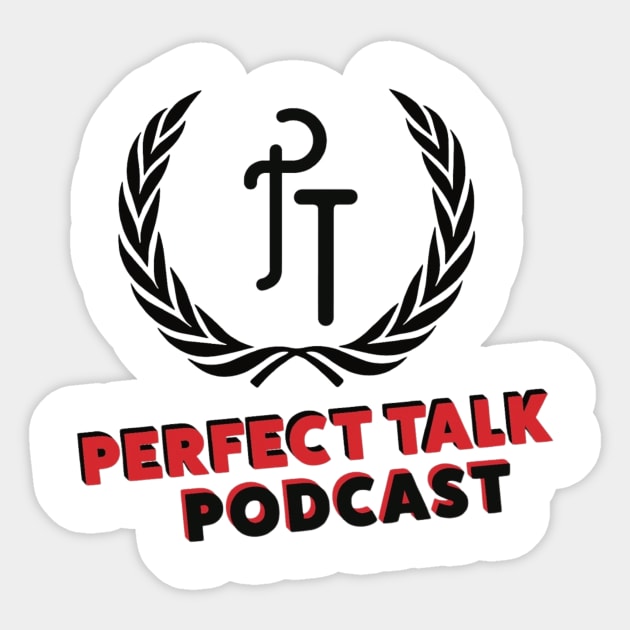 Perfect Talk Podcast Logo Sticker by Perfect Talk Podcast